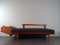 Mid-Century Norwegian Teak Svanette Sofa Daybed with Anthracite Fabric by Ingmar Rellling for Ekornes, 1960s, Image 6