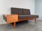 Mid-Century Norwegian Teak Svanette Sofa Daybed with Anthracite Fabric by Ingmar Rellling for Ekornes, 1960s, Image 9