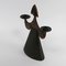 Russian Figure Candlestick in Copper Patinated Metal 2