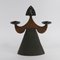 Russian Figure Candlestick in Copper Patinated Metal, Image 3