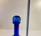 Vintage Blue Italian Glass Decanter by Oggretti 5