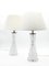 Swedish Rd-1477 Table Lamp by Carl Fagerlund for Orrefors. 1960s, Set of 2 1