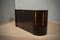 Mid-Century Italian Round Ebony Wood School Sideboard, 1980s 6