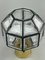 Space Age Glass Ceiling Lamp from Limburg, 1960s, Image 6