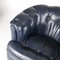 Small Leather Armchairs by Richard Plumer, 1982, Set of 3, Image 4