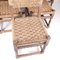 Wooden & Rope Chairs, Set of 6 5