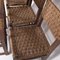 Wooden & Rope Chairs, Set of 6 7
