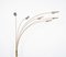 Lampe Arc Vintage en Laiton, Italie, 1970s 8