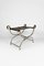 Neoclassical Curule Chair, 1960, Image 8