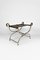 Neoklassizistischer Curule Chair, 1960 8