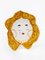 Flat Background Head of Curly Le Ceramiche by Domenico Principato for TAF, Image 1