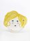 Flat Background Blonde Head Le Ceramiche by Domenico Principato for TAF 1