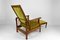 Grüner Morris Sessel aus Samt & Buche, UK, 1900 5