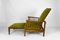 Green Velvet & Beech Morris Armchair, UK, 1900 3