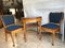 Coffee Table & Chairs, 1950s, Set of 3 19