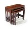 Tavolini a incastro modernisti, Francia, set di 3, Immagine 1