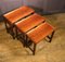 French Modernist Nest of Tables, Set of 3 9