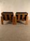 Leather & Wood Bonanza Armchairs by Esko Pajamies for Asko, 1960s, Set of 2 3