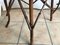 Rattan Furniture Chair & Flower Table, 1940s, Set of 2 13