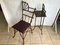 Rattan Furniture Chair & Flower Table, 1940s, Set of 2 32