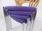 Lotus Dining Chairs by Hartmut Lohmeyer for Kusch+co, Set of 4, Image 8