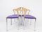 Lotus Dining Chairs by Hartmut Lohmeyer for Kusch+co, Set of 4, Image 15