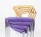 Lotus Dining Chairs by Hartmut Lohmeyer for Kusch+co, Set of 4, Image 4