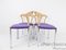 Lotus Dining Chairs by Hartmut Lohmeyer for Kusch+co, Set of 4, Image 10
