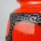 Ceramic Fat Lava 284-53 Vase from Scheurich, 1970s 4