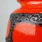 Ceramic Fat Lava 284-53 Vase from Scheurich, 1970s, Image 4