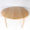 Dining Table in Soap Treated Beech by Severin Hansen for Haslev 3
