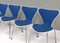 Butterfly Chairs by Arne Jacobsen for Fritz Hansen, Denmark, 1979, Set of 5 4