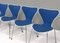 Butterfly Chairs by Arne Jacobsen for Fritz Hansen, Denmark, 1979, Set of 5, Image 4