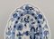 19th Century Blue Hand-Painted Porcelain Onion Bowls from Meissen, Set of 2 4