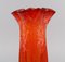 Large Italian Murano Art Glass Vase, Image 4