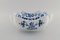 Antique Blue Hand-Painted Porcelain Onion Bowl from Meissen 2