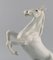 Hand-Painted Porcelain Prancing Horse from Royal Dux, 1940s 2