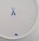 Antique Blue Hand-Painted Porcelain Onion Lunch Plates from Meissen, Set of 12 5