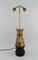 Large 20th Century Brass Horse Head Table Lamp from La Maison Charles, France 7