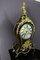 Large Wooden & Brass Inlay Clock, Image 6