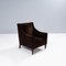 Fauteuil Géorgien en Velours Marron de George Smith, Set de 2 1