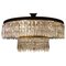 Large Hollywood Regency Crystal Chandelier, France, 1970s, Image 10