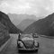 Reisen mit dem Volkswagen Käfer durch die Berge, Deutschland, 1939, Fotografie 1
