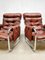 Mid-Century Patchwork Leather Sling Lounge Chair, 1970s, Set of 2 4