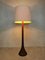 Mid-Century Danish Teak Teardrop Floor Lamp from Domus 4