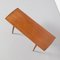 Teak Furnier Couchtisch 4