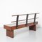 Solid Mahogany Bench 12