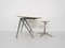 Architect Table and Stool by Friso Kramer for Ahrend De Circel, The Netherlands, 1950s, Set of 2, Image 4