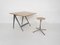 Architect Table and Stool by Friso Kramer for Ahrend De Circel, The Netherlands, 1950s, Set of 2, Image 1