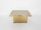 Brass Coffee Table with Mirrored Glass from Belgo Chrom, Belgium, 1970s, Image 5
